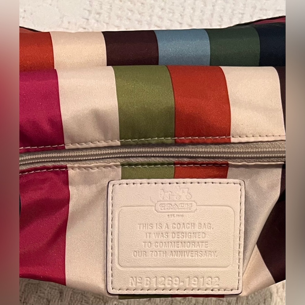 Coach Legacy Willis 70th Anniversary Limited Edition Leather with 2 hangtags EUC - Picture 5 of 15